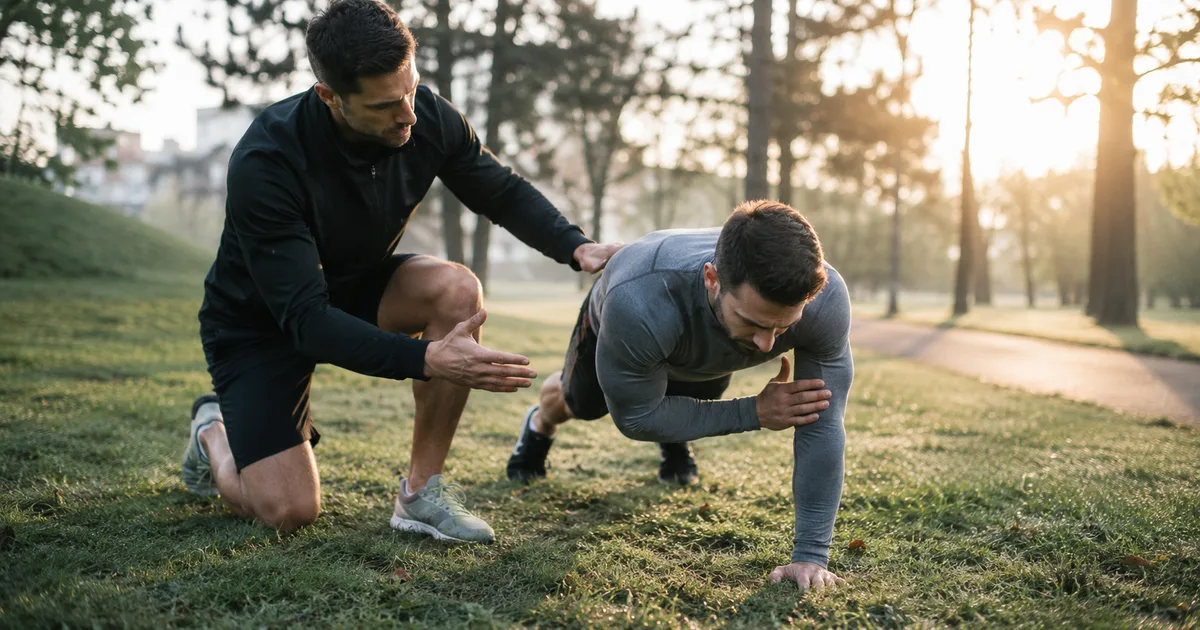 Site internet d'un coach sportif affichant ses formules et ses tarifs par format, consulté sur mobile